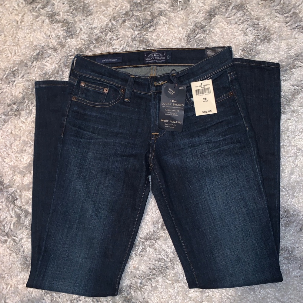 NWT!! LUCKY BRAND (W 0/25) Ankle Straight Jeans